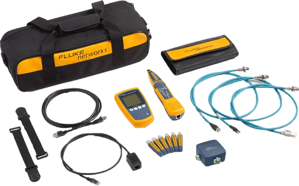 FLUKE NETWORKS MicroScanner PoE professional Industrial Ethernet kit