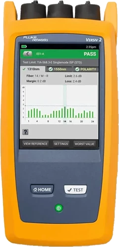 FLUKE NETWORKS CertiFiber Max Optical Loss Test Set