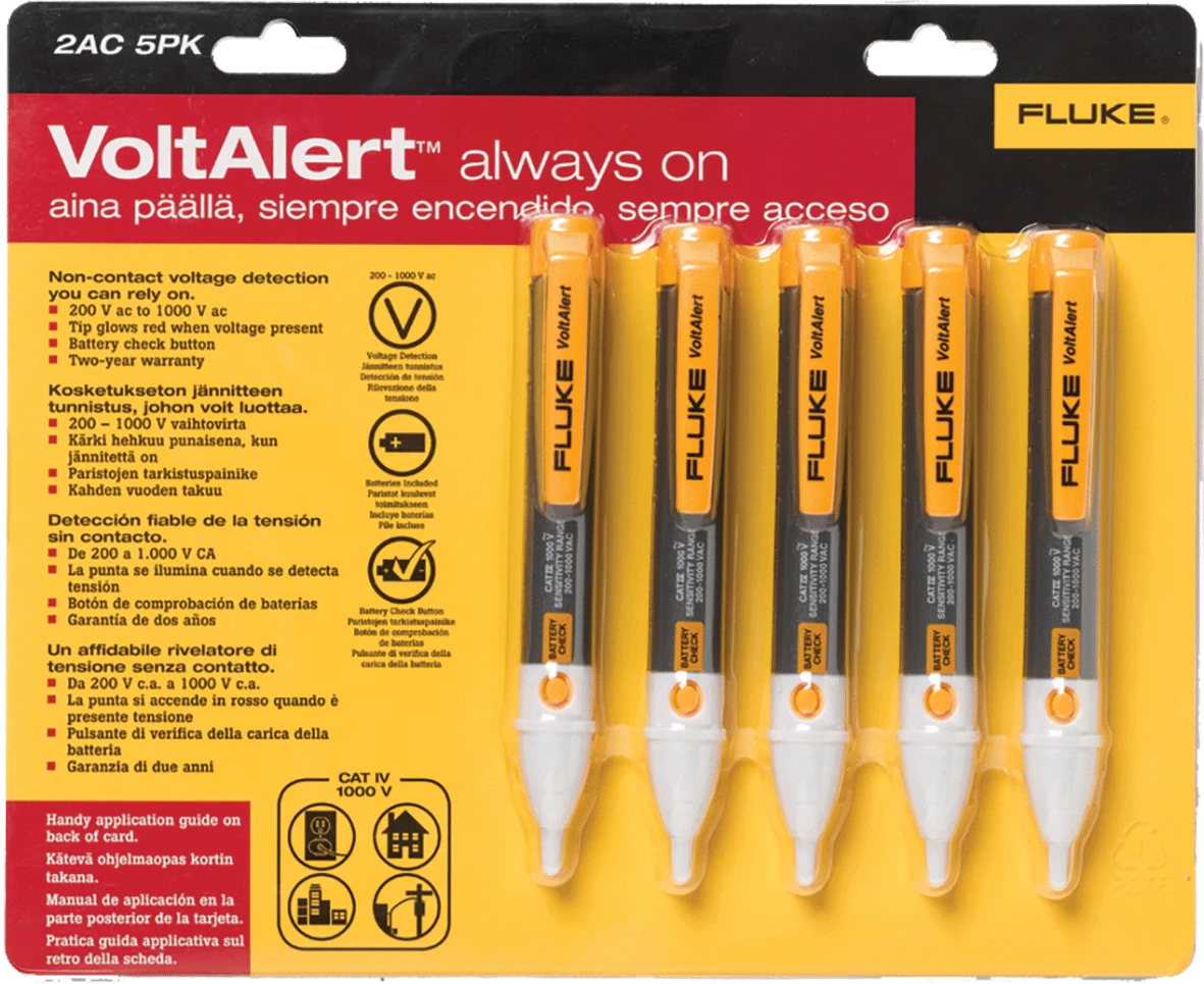 Fluke 2AC 5 pack