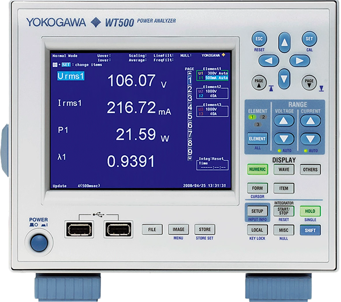 Yokogawa WT500 Series